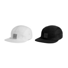 LESS - LEATHER SQUARE LOGO CAMP CAP